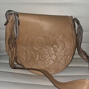 Italian Leather Shoulder Purse